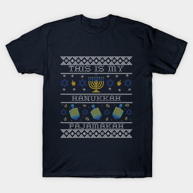 this is my hanukkah pajamakah T-Shirt by Horisondesignz